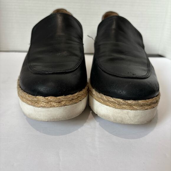 Franco Sarto Loafers chunky platform lug sole with rope trim Sansara Size 8 - Picture 4 of 11